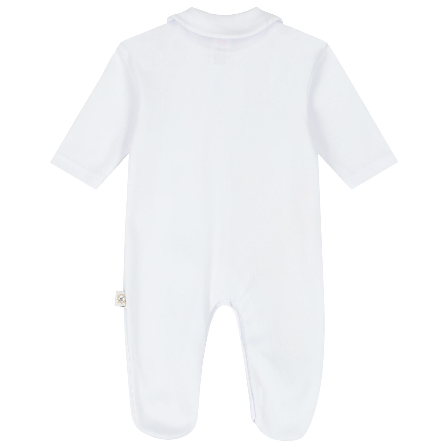 Baby Girls White & Pink Floral & Butterfly Babygrow, 1, hi-res image number null